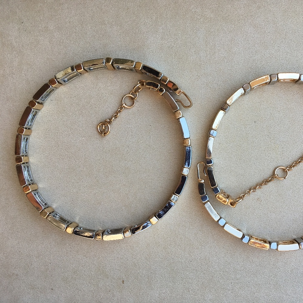 Roxanne Assoulin Gold Stand Choker, 2 Color Opts. - Picture 6 of 7